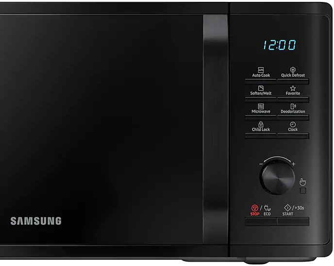 SAMSUNG Micro ondes Mode Eco 800W 23L Noir - MS23K3515AKEF