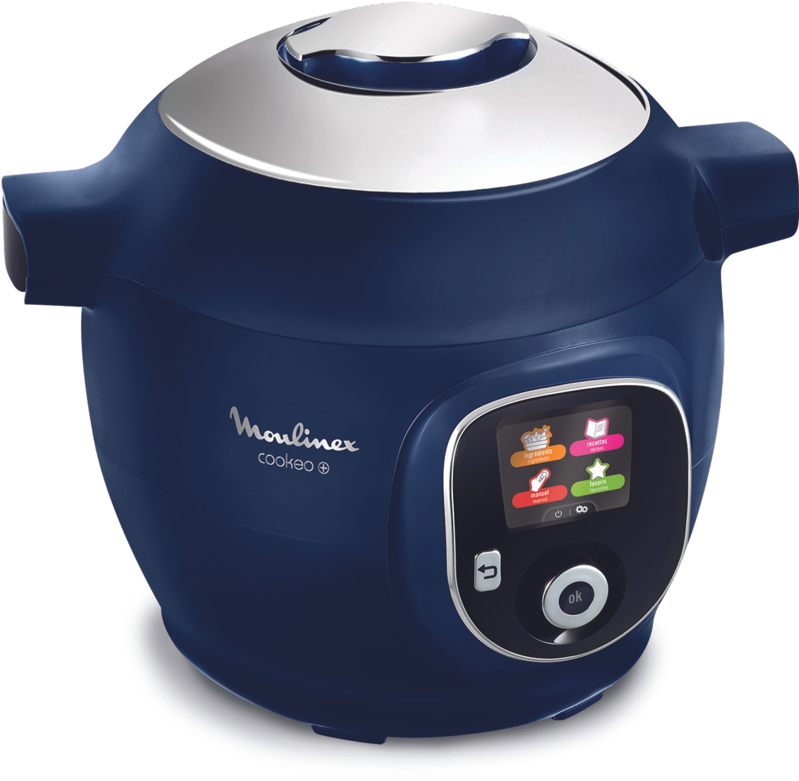 Multicuiseur MOULINEX Cookeo+ 150 recettes, Bleu YY5137FB