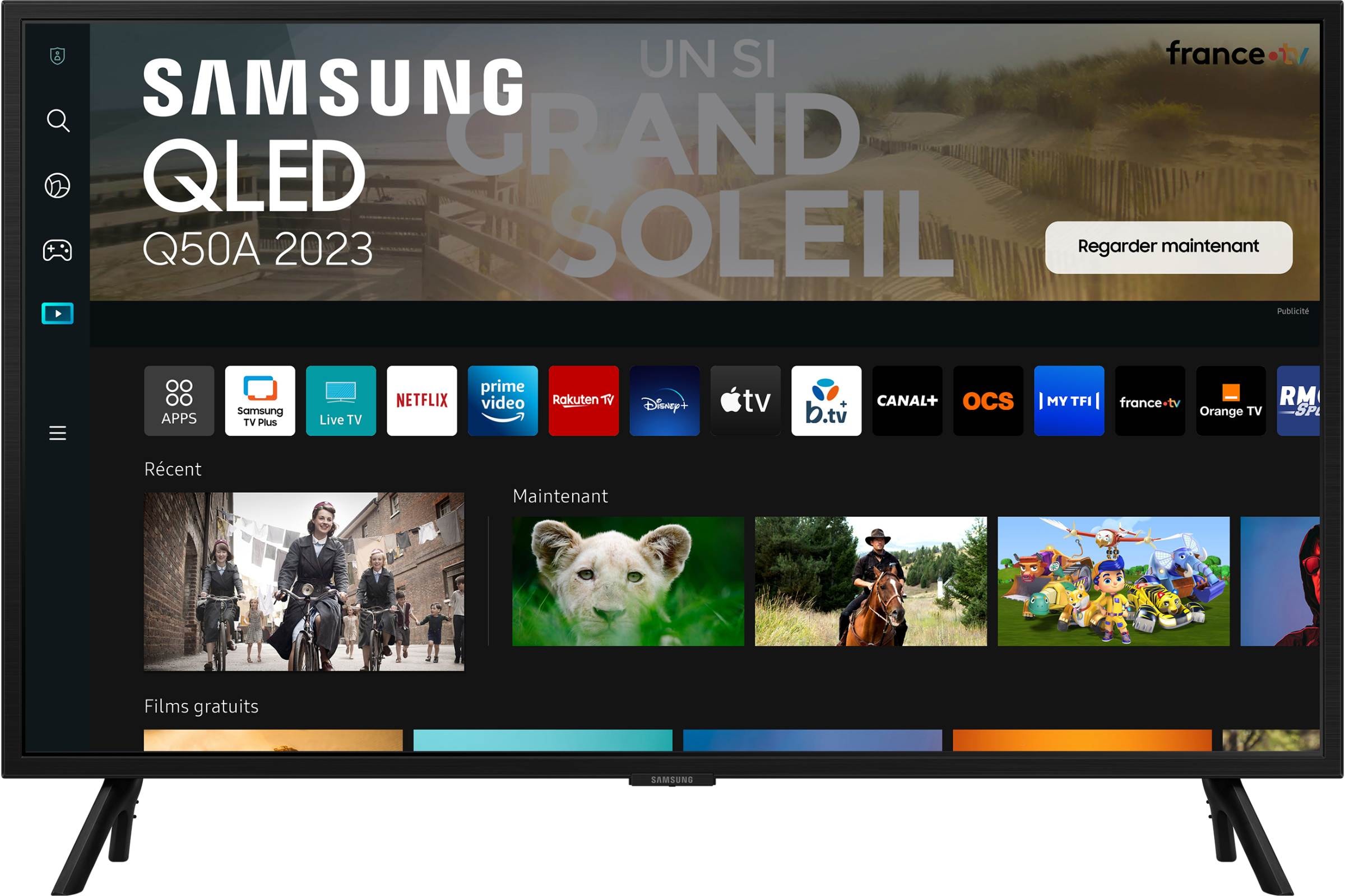 TV QLED Full HD 80 cm SAMSUNG 50 Hz 32" - TQ32Q50A