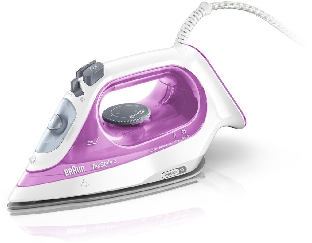 Fer à repasser BRAUN TexStyle 3, 2300W, Rose SI3031PU