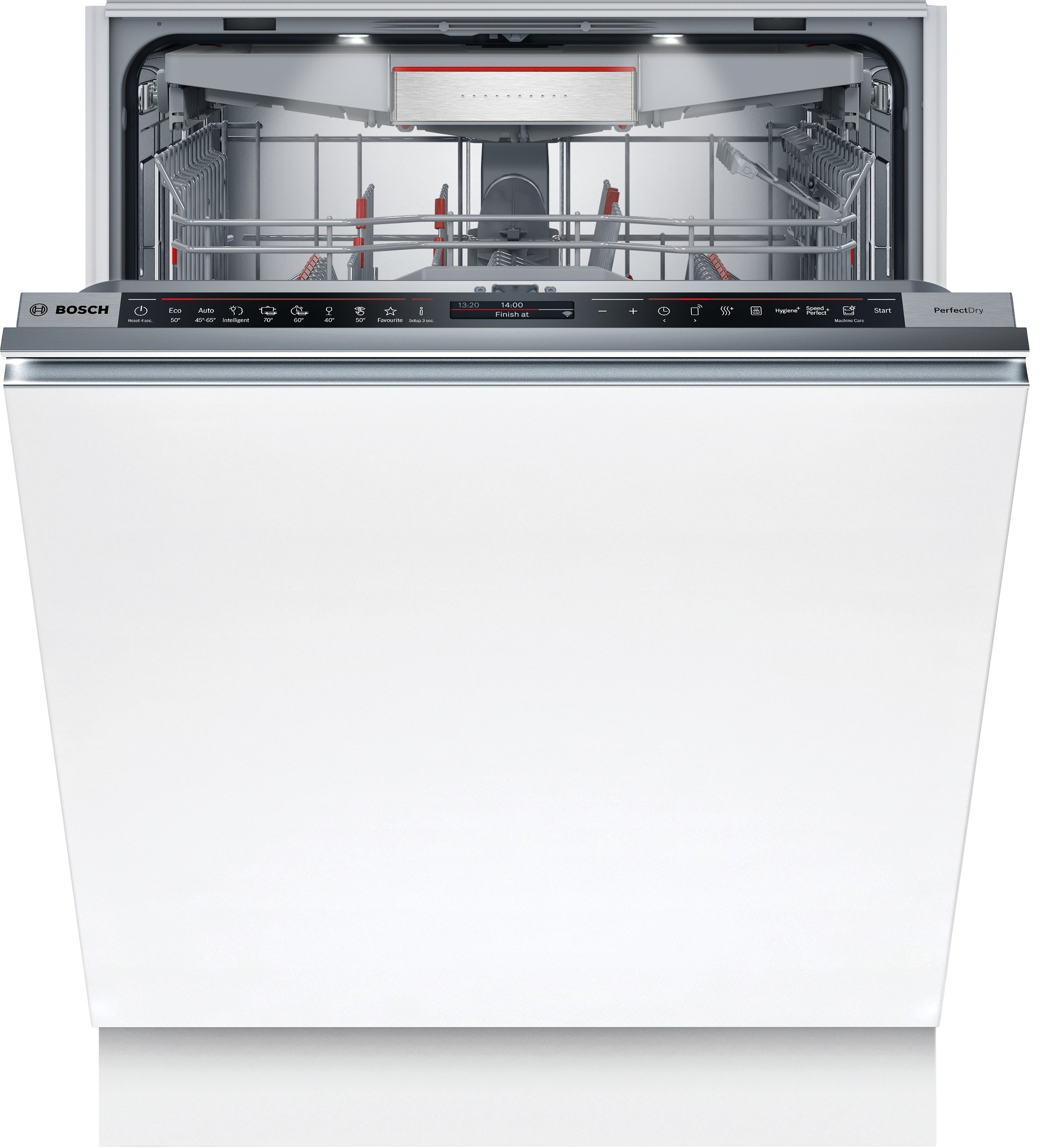 iQ300, Lave-vaisselle encastrable avec bandeau, 60 cm, Metallic