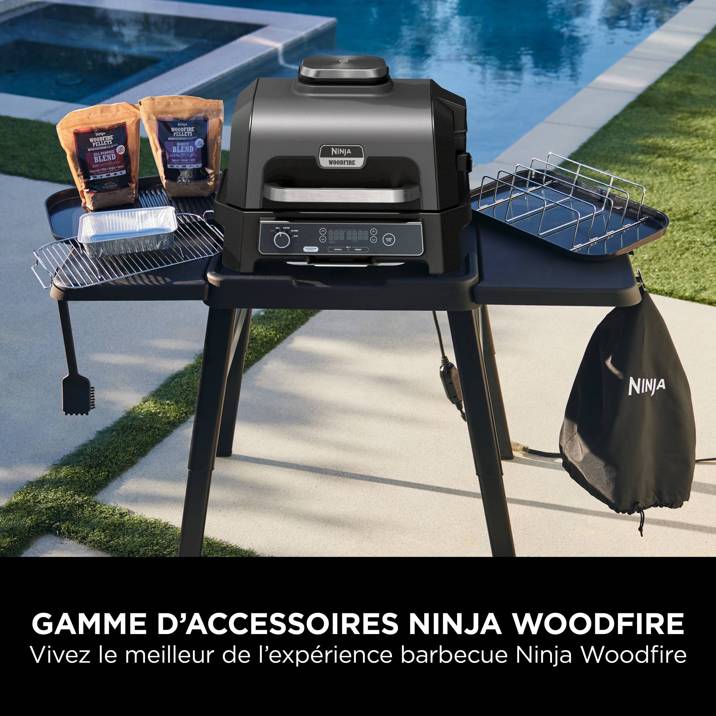 NINJA Accessoire barbecue Plancha grill Woodfire XL - XSKOGXLGGCMEU