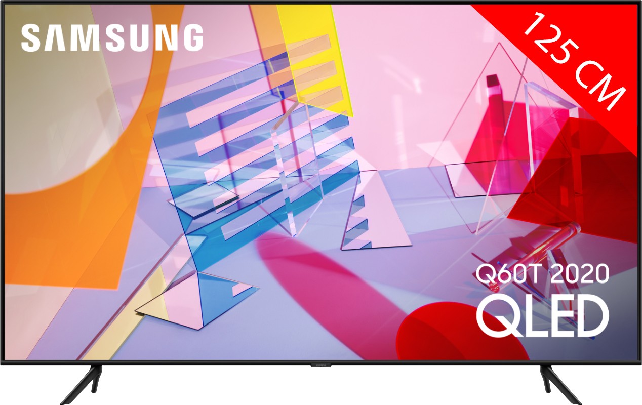 TV QLED 4K 125 cm SAMSUNG QE50Q60T | U-Techno.fr