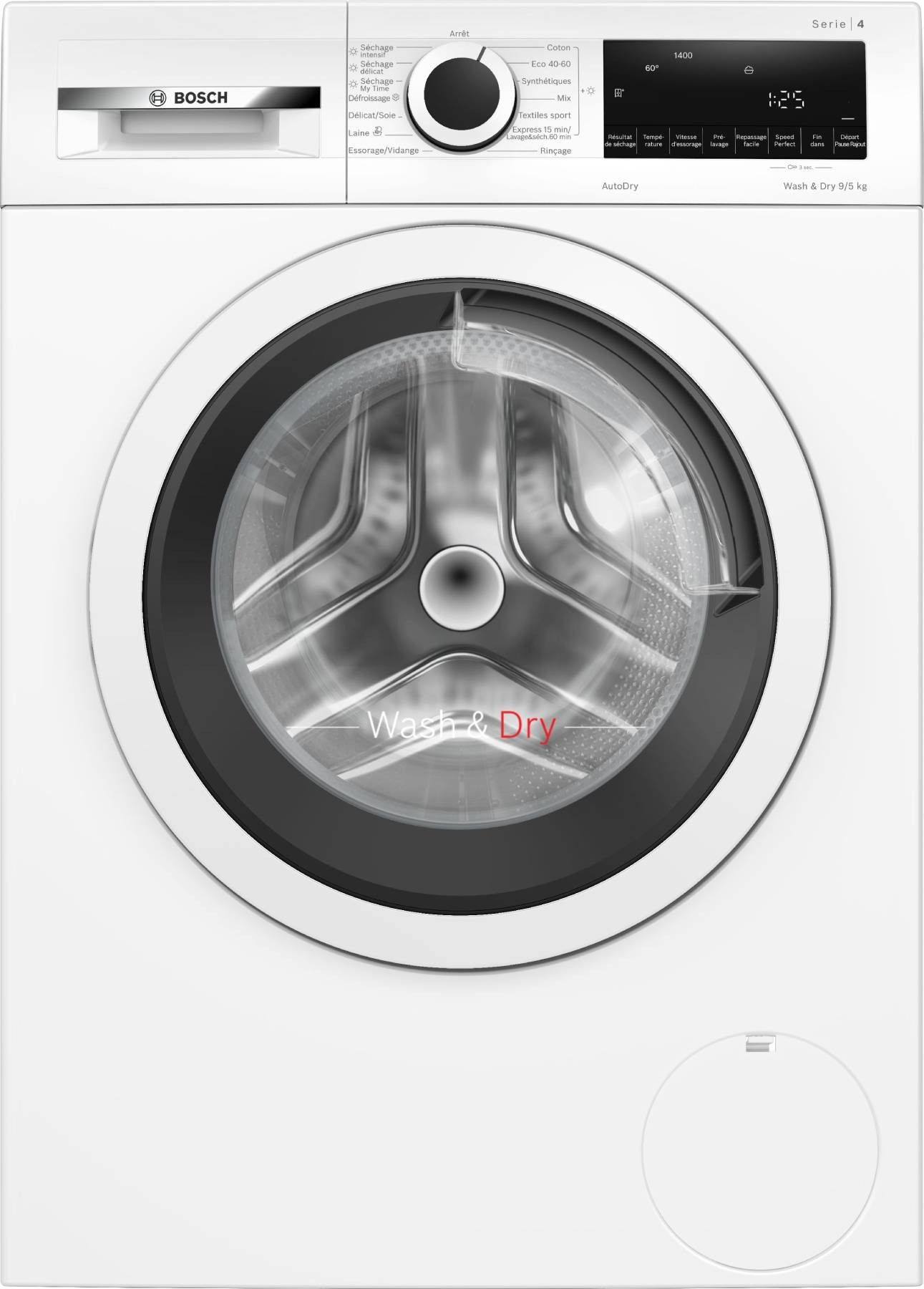 Machine à laver séchante - Lave-linge séchant frontal