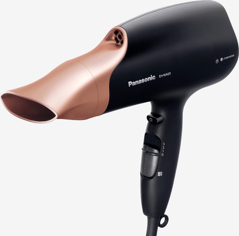 Sèche-cheveux PANASONIC Technologie Nanoe Noir et Or - EHNA63CN825