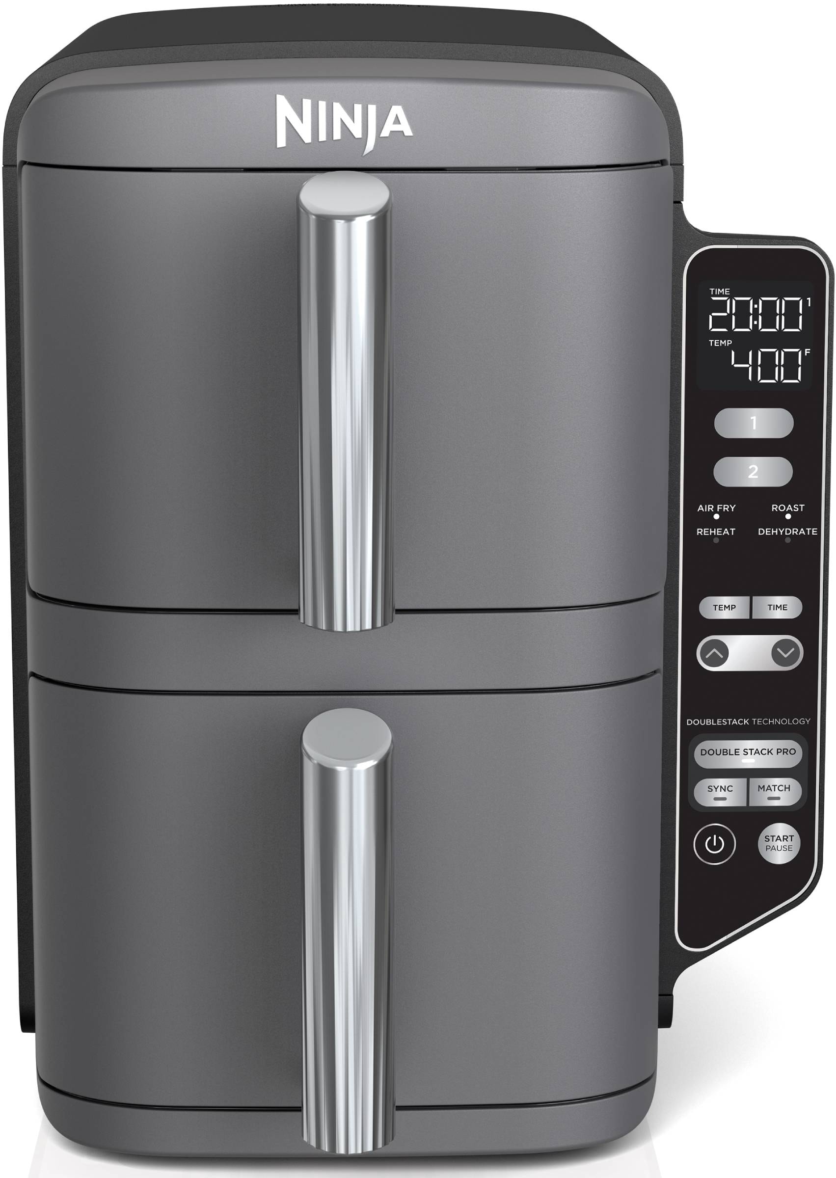 Friteuse à air chaud NINJA Airfryer, Double bac, DualZone, 9.5L  SL400EU