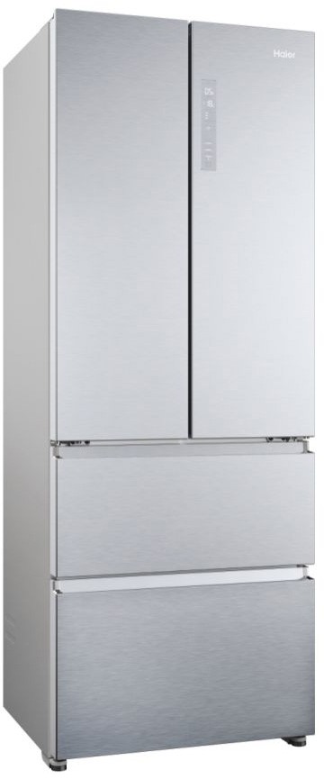 Réfrigérateur 4 portes HAIER , Froid No Frost, 446L, Inox - HFR5719ENMG