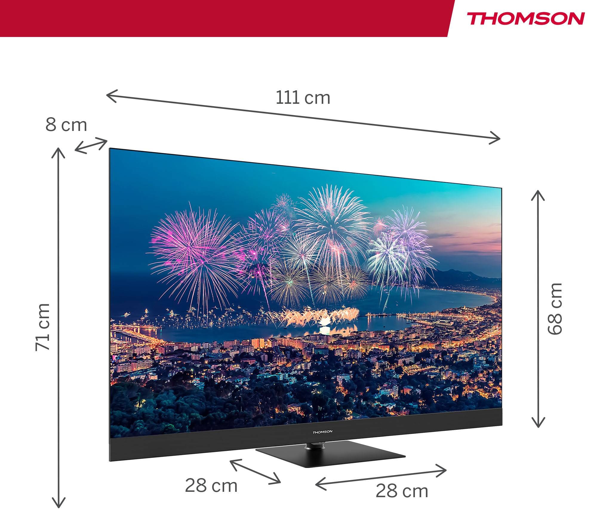 THOMSON TV QLED 4K 126 cm 60 Hz Smart TV 50" - 50QG6C14