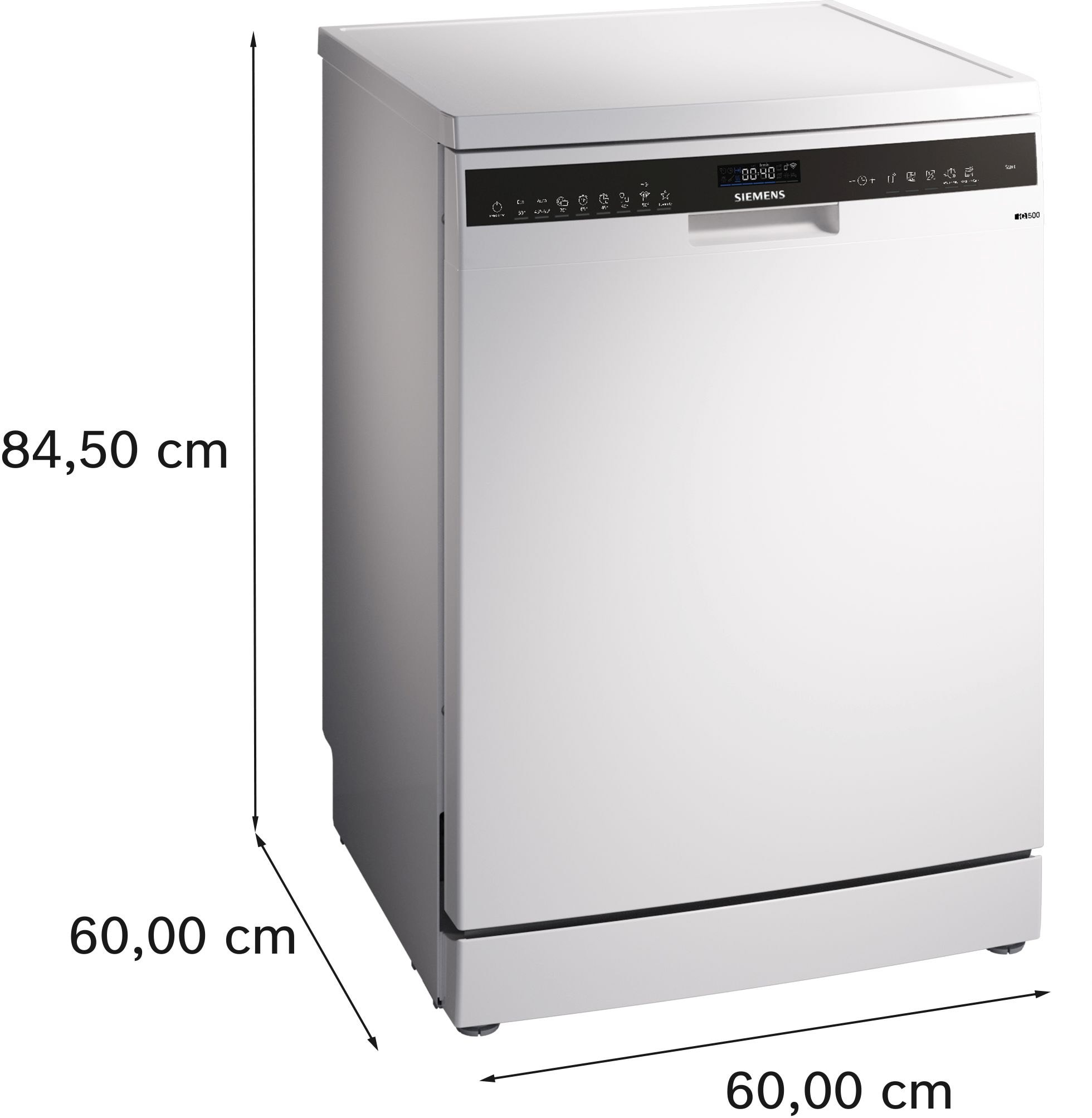 Lave vaisselle 60 cm SIEMENS iQ500 varioSpeed Plus 14 couverts - SN25EW09CE