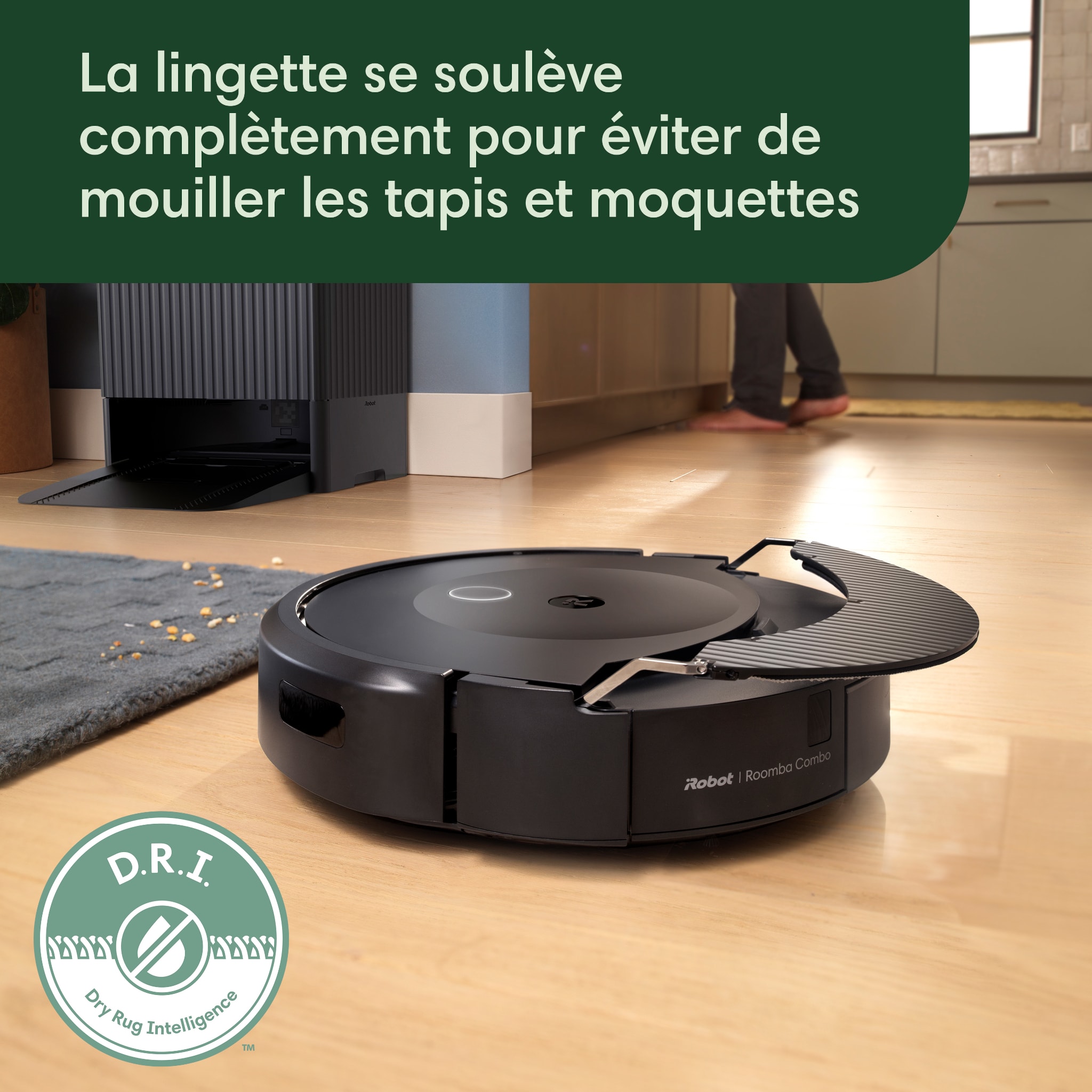 Aspirateur robot IROBOT  - ROOMBACOMBO10MAX