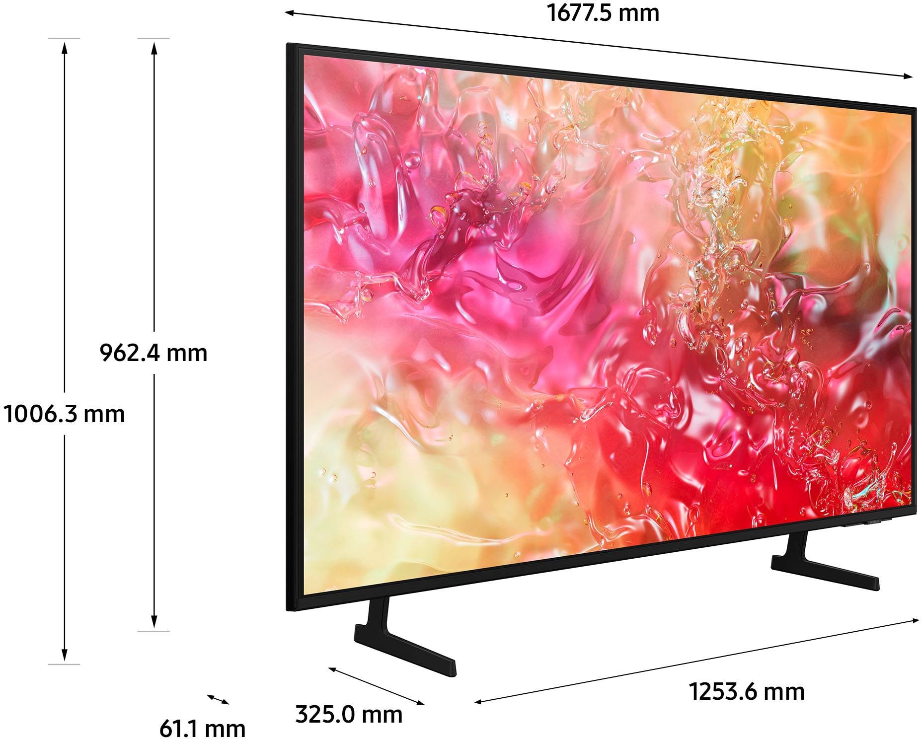 TV LED 4K 189 cm SAMSUNG Smart TV, 75" - TU75DU7105