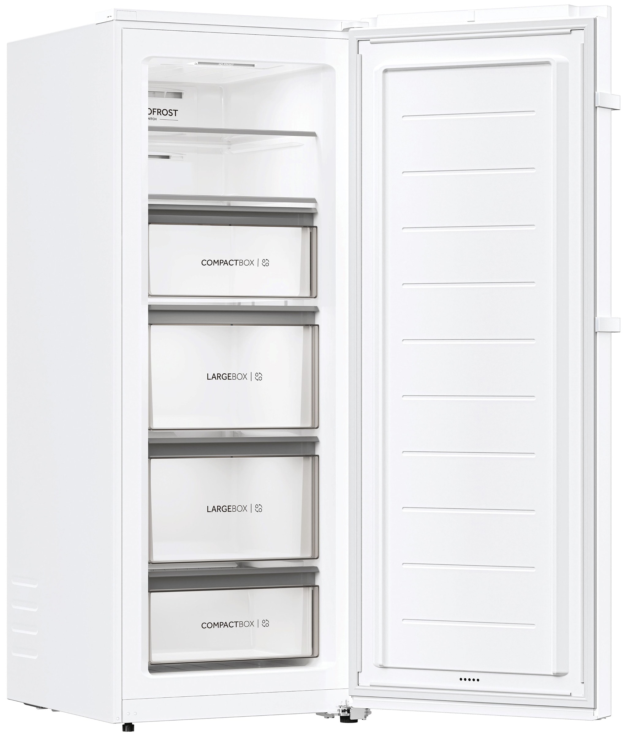 Congélateur armoire HAIER Total No Frost Instaswitch 226L Blanc - H4F226WEH1