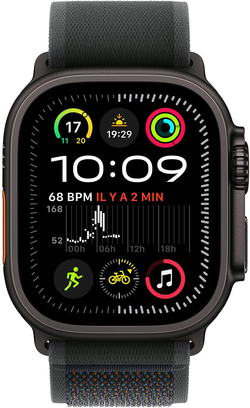 Montre connectée GPS + Cellular APPLE  WATCHULTRA2-MX4U3NF