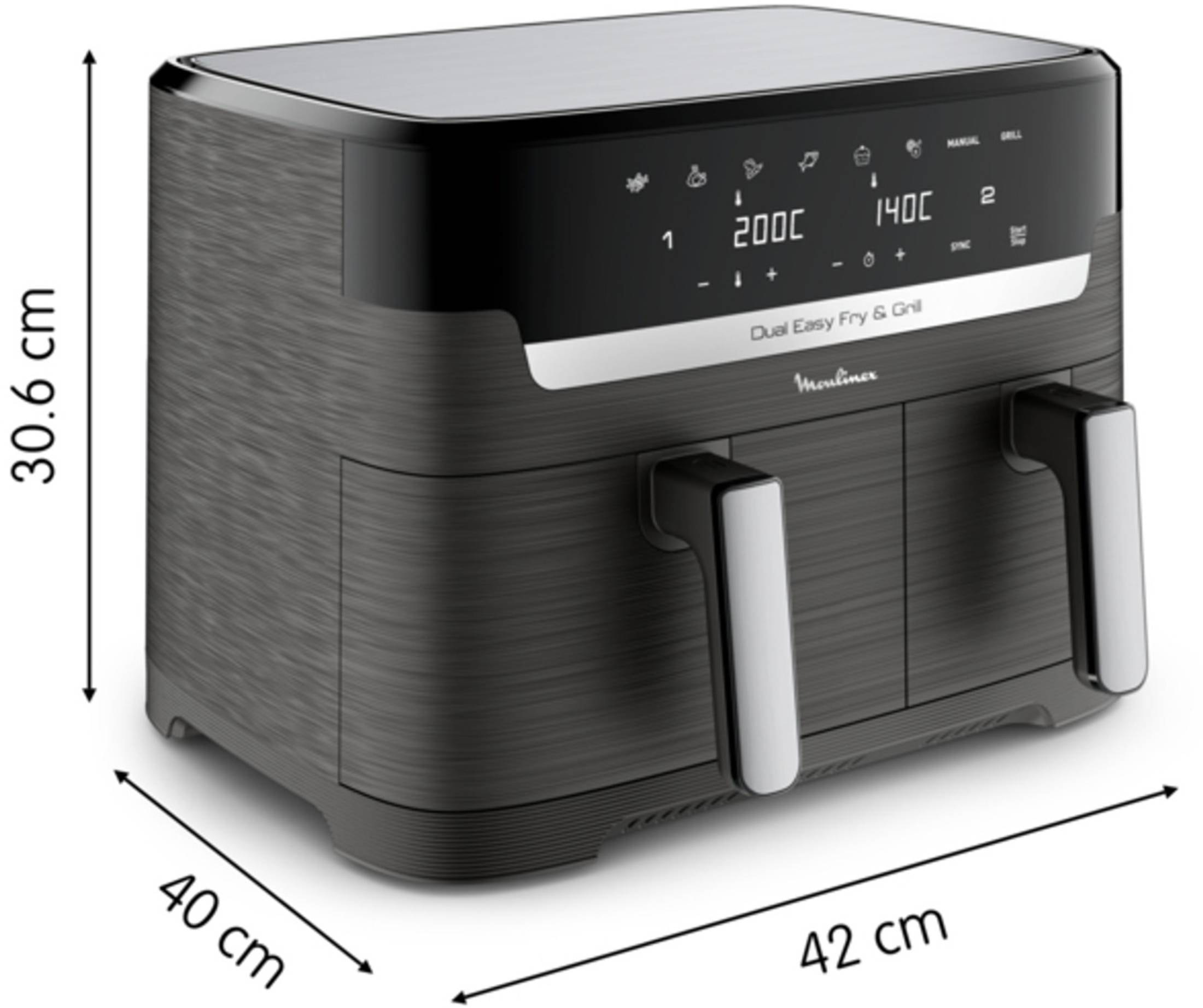 Friteuse à air chaud MOULINEX  - EZ905B20