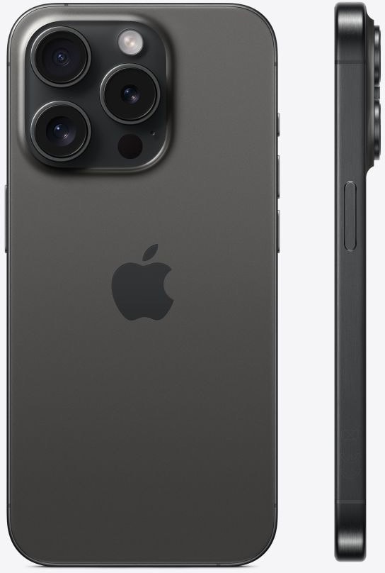 APPLE Smartphone iPhone 15 Pro 128Go Black Titanium - IPHONE15PRO-128-BLCK