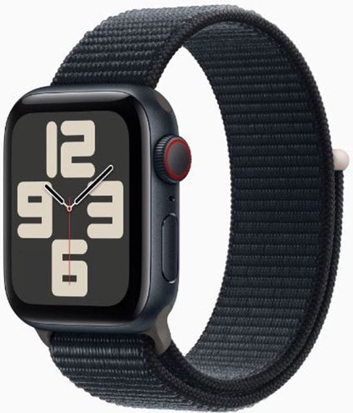 Montre connectée APPLE Watch SE GPS + Cellular 40mm Aluminium Minuit - WATCHSE-MRG73QF-2023