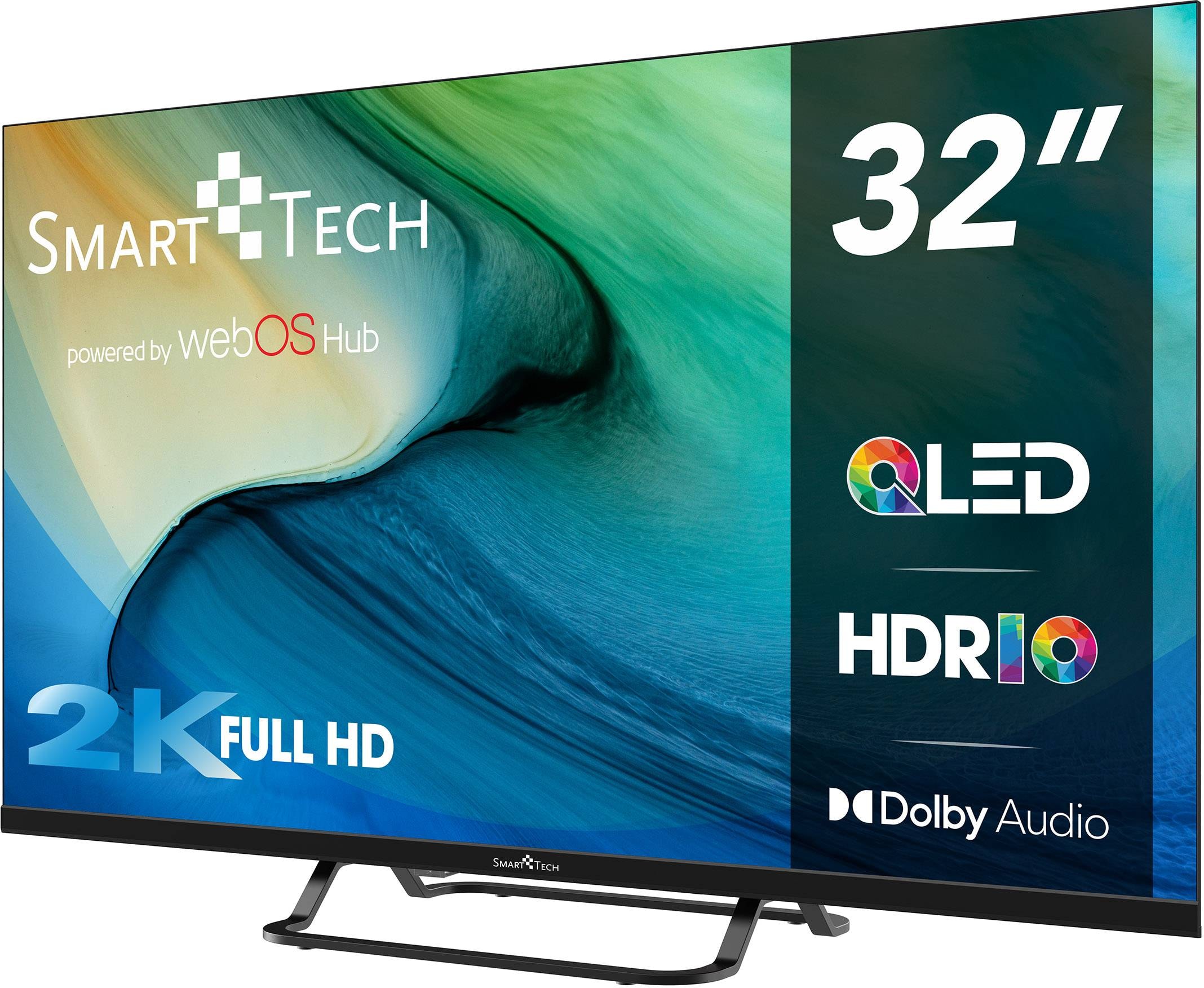 TV QLED Full HD 80 cm SMART TECH  - 32QW01V