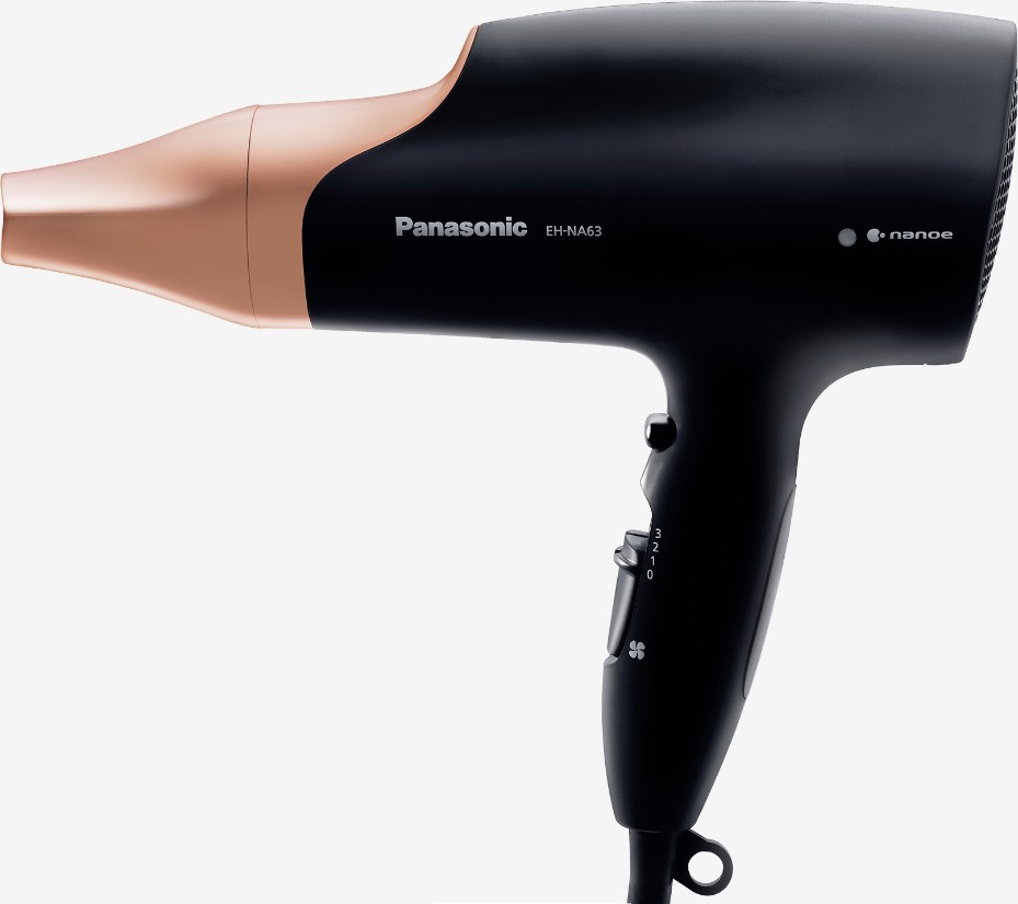 Sèche-cheveux PANASONIC Technologie Nanoe Noir et Or - EHNA63CN825