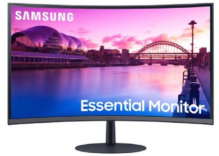 Ecran 32 pouces Full HD SAMSUNG , Incurvé, 32", VA, 75Hz, 4ms, Noir LS32C390EAUXEN