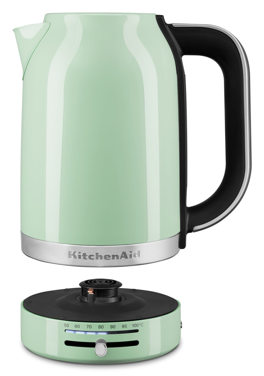 Bouilloire KITCHENAID Température réglable, 1,7L, 2400w, vert - 5KEK1701EPT