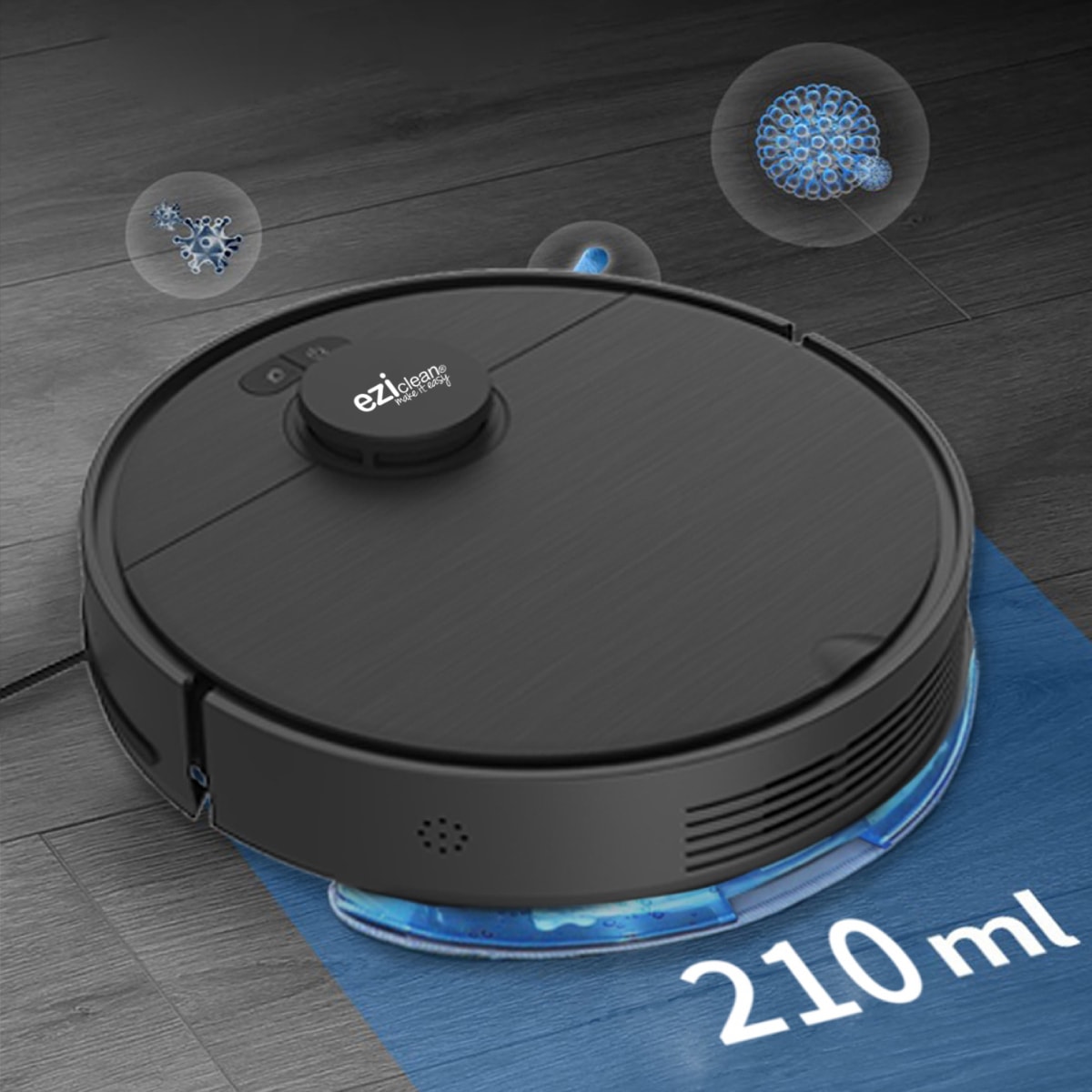 Aspirateur robot EZICLEAN I-Bot Z6 Max - IBOTZ6MAX