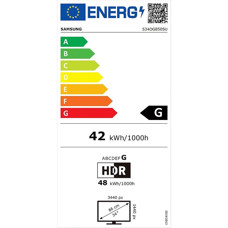 Ecran 34 pouces Ultra WQHD SAMSUNG  - S34DG850SU