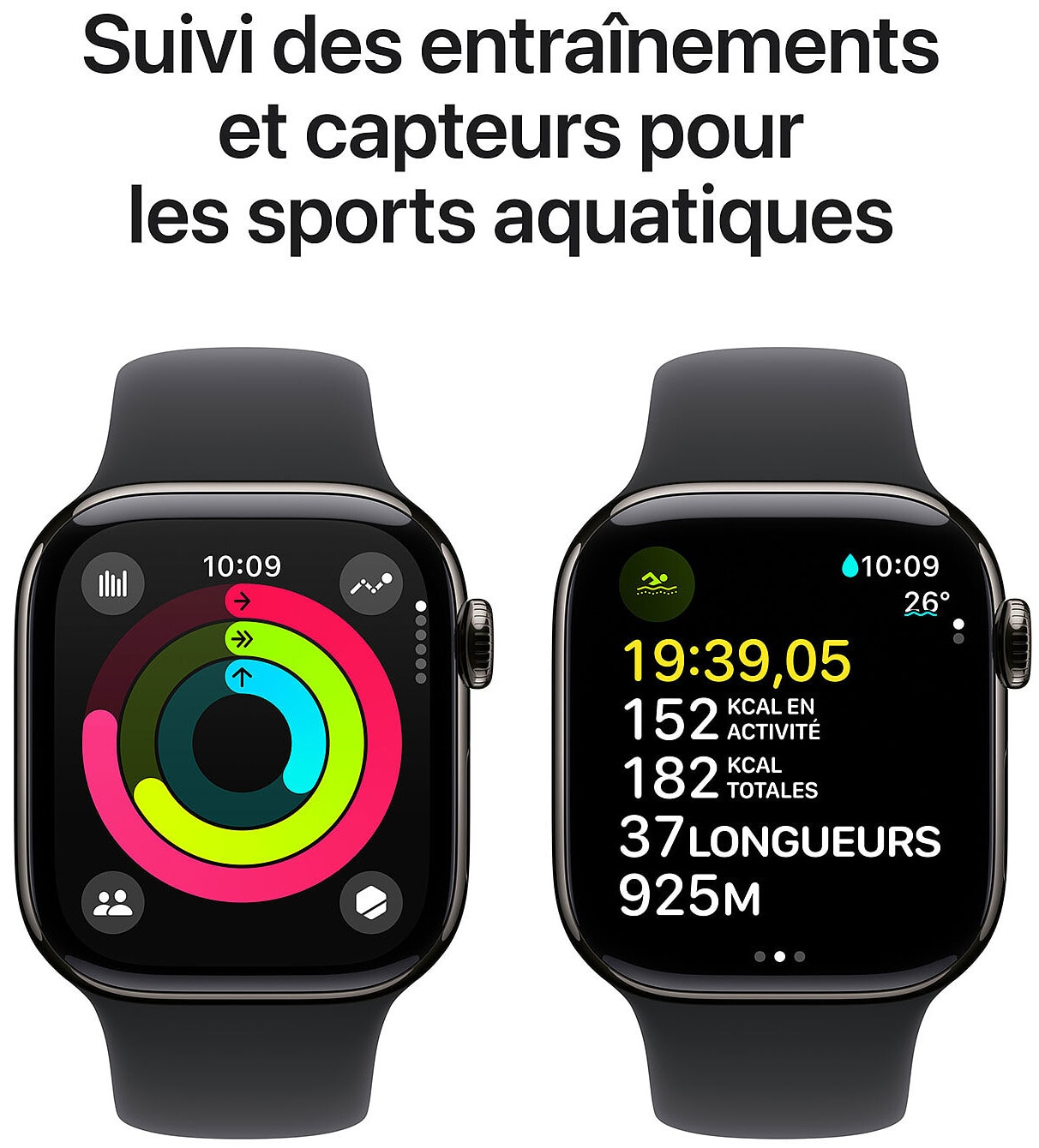 Montre connectée GPS + Cellular APPLE  - WATCH10-MWYE3QF/A