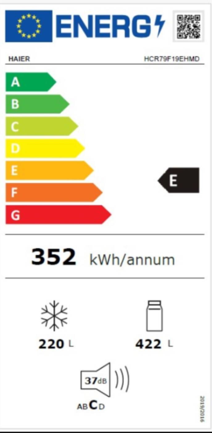 Réfrigérateur congélateur bas HAIER  - HCR79F19EHMD