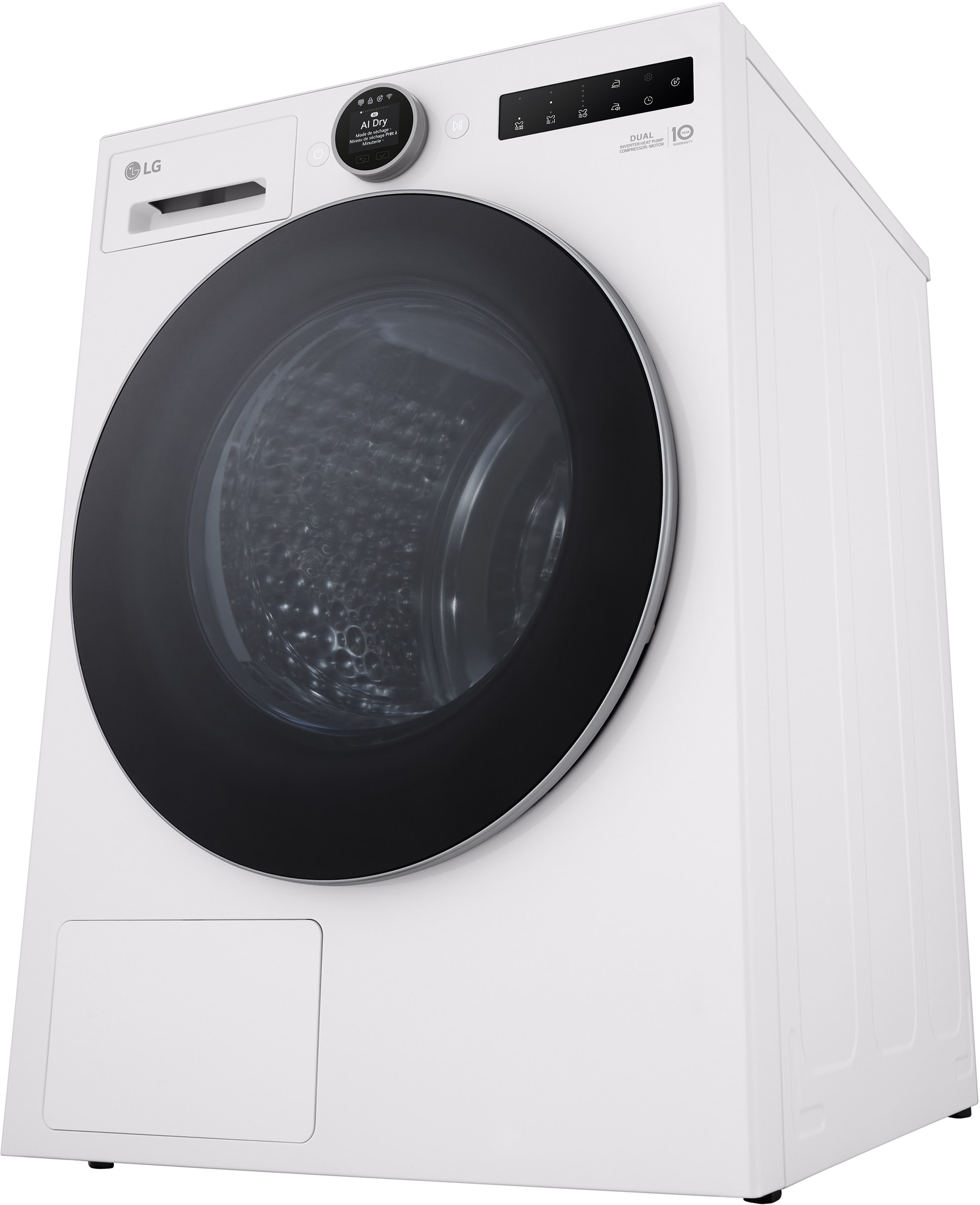 Sèche-linge pompe à chaleur LG  - RH9X71WH