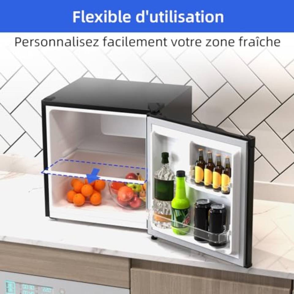 Minibar CHIQ Froid Statique 46L Noir - CSD46D4E