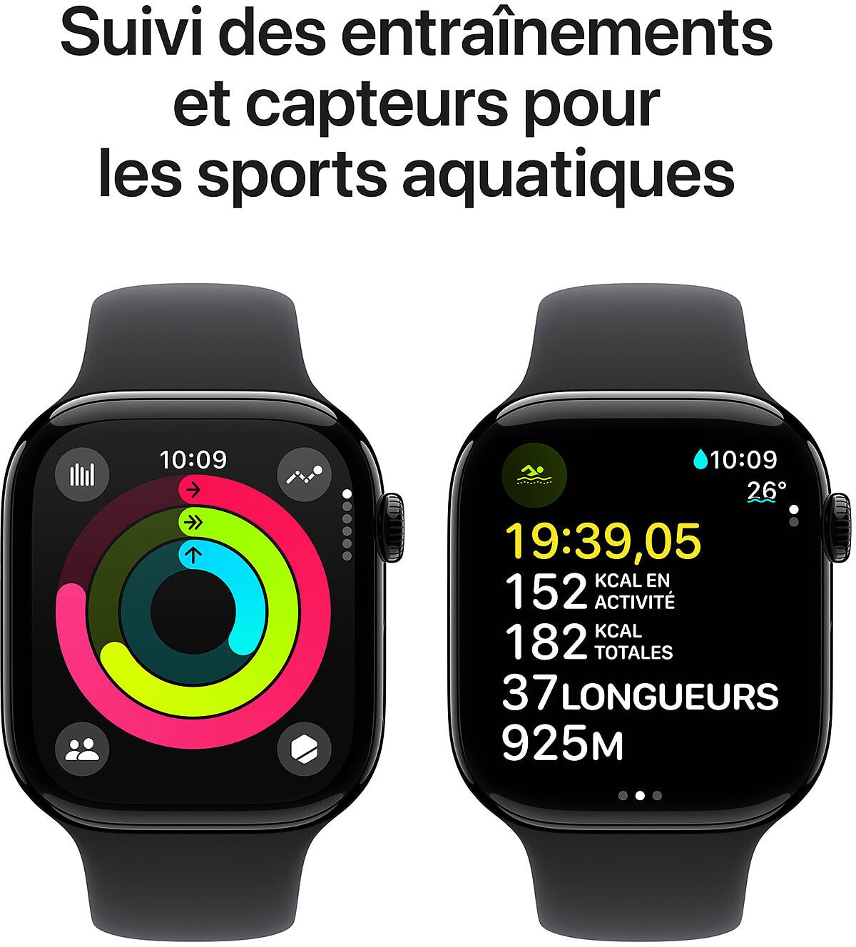 Montre connectée GPS + Cellular APPLE  - WATCH10-MWY43QF/A