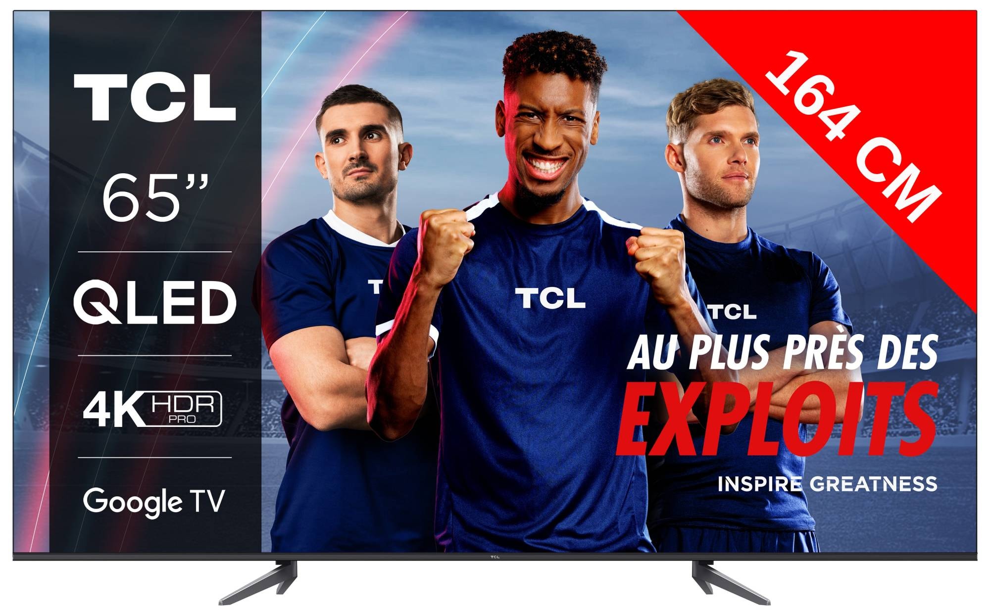 TV QLED 4K 164 cm TCL  65C641