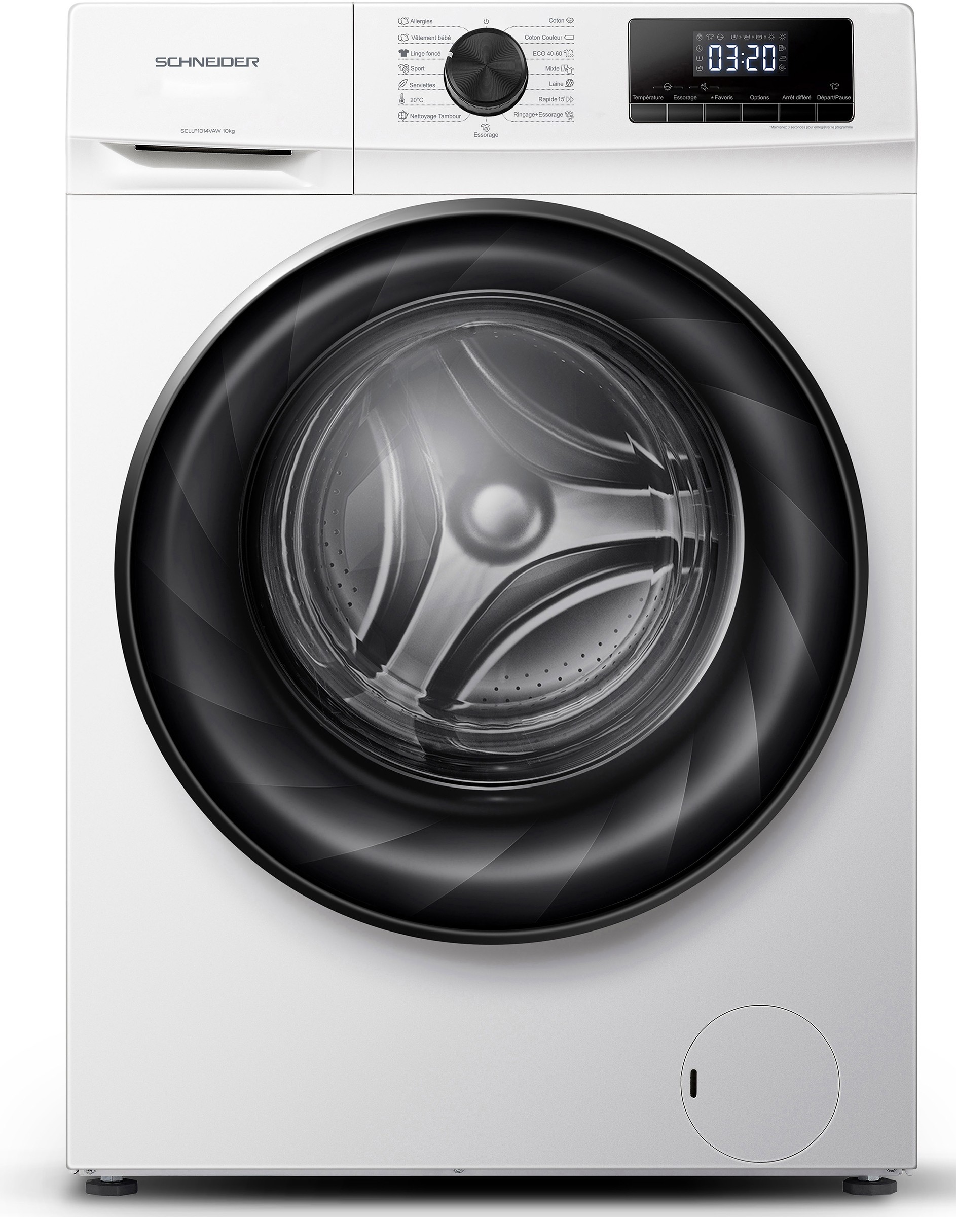 Lave-linge top 8kg 1400trs/min 17 programmes wi-fi machine à laver