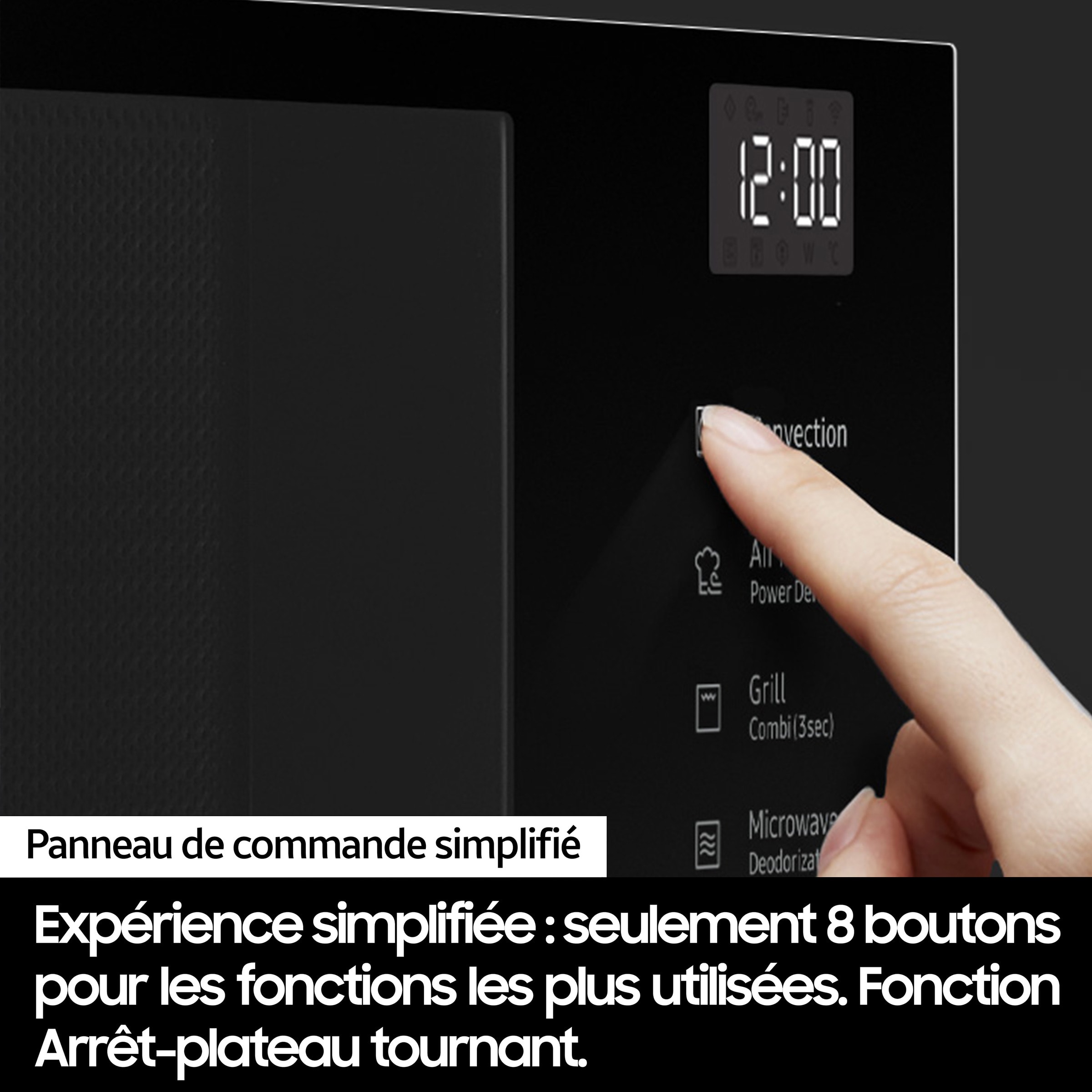 Micro ondes Combiné SAMSUNG  - MC32DB7746KE