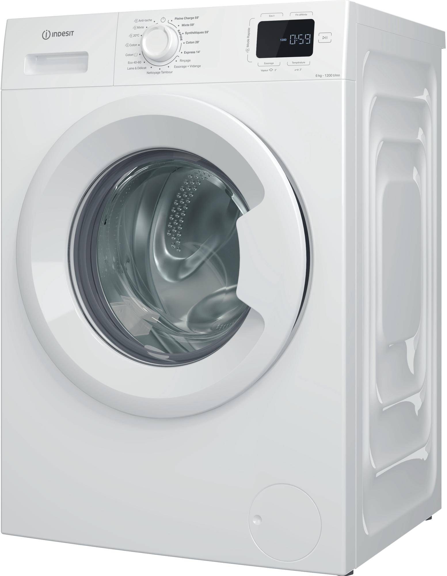 Lave linge Frontal INDESIT  - IM642MYTIMEFR