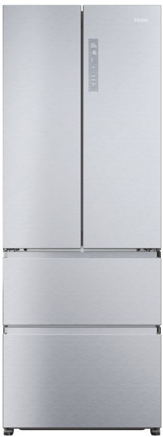 Réfrigérateur 4 portes HAIER , Froid No Frost, 446L, Inox HFR5719ENMG