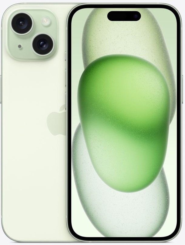 APPLE Smartphone iPhone 15 128Go Vert - IPHONE15-128-GREEN
