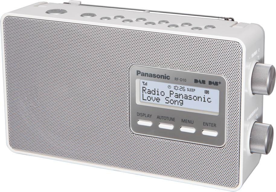 Radio DAB+ PANASONIC  - RF-D10EG-W