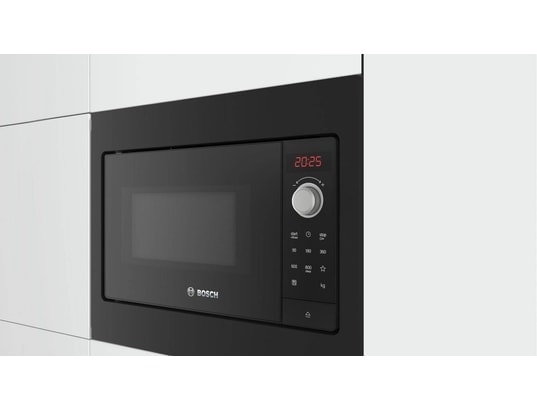 Micro ondes Encastrable BOSCH 800W 20L Noir BFL523MB3F