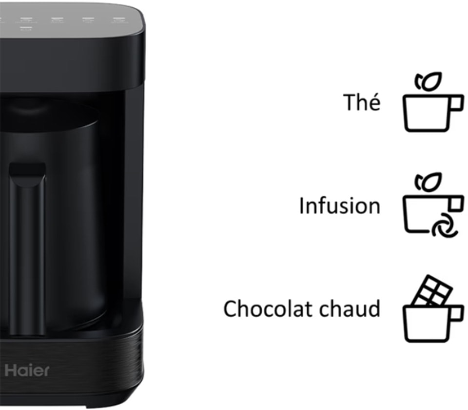 Ensemble petit déjeuner HAIER 700W Polyvalent 7 programmes  - HMB5W4/011