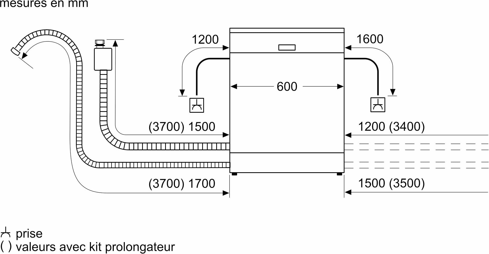 Lave vaisselle 60 cm SIEMENS  - SN23HI02KE