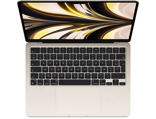 Ordinateur portable APPLE MacBook Air 13" M2 256 Go Or - MBA13-MC7W4FN