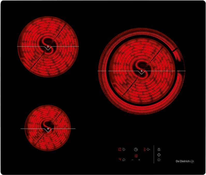Plaque vitroceramique DE DIETRICH  DPV7550B