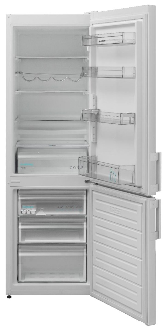Réfrigérateur vintage 2 portes 211 L rose de Schneider - SCDD208VP
