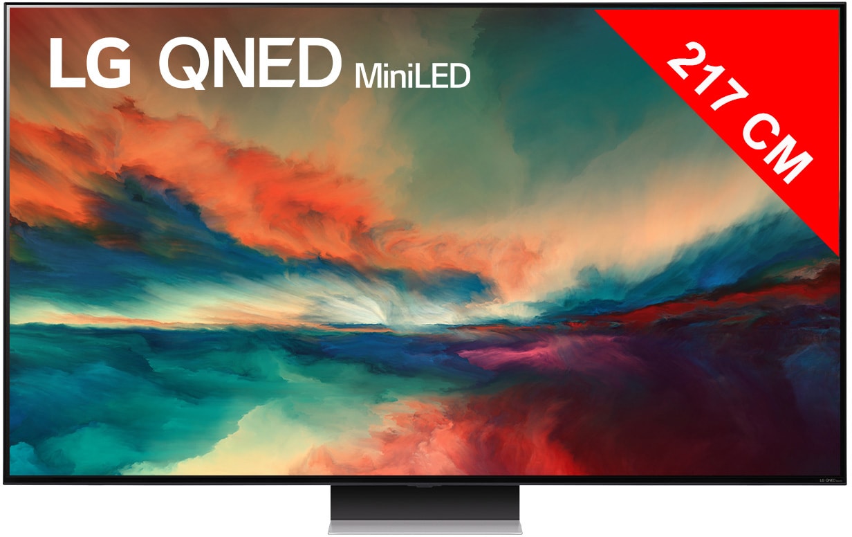 TV QNED 4K 217 cm LG HDMI 2.1 VRR FreeSync 86QNED866RE