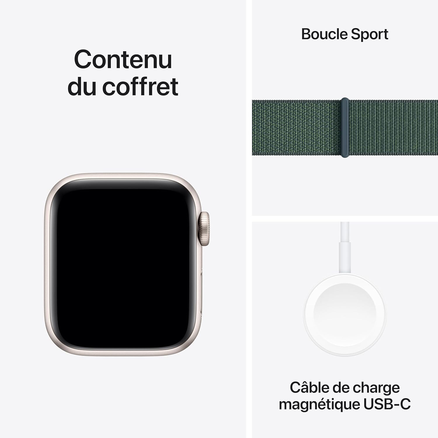 Montre connectée GPS APPLE  - WATCHSE-2024-MXEH3QF