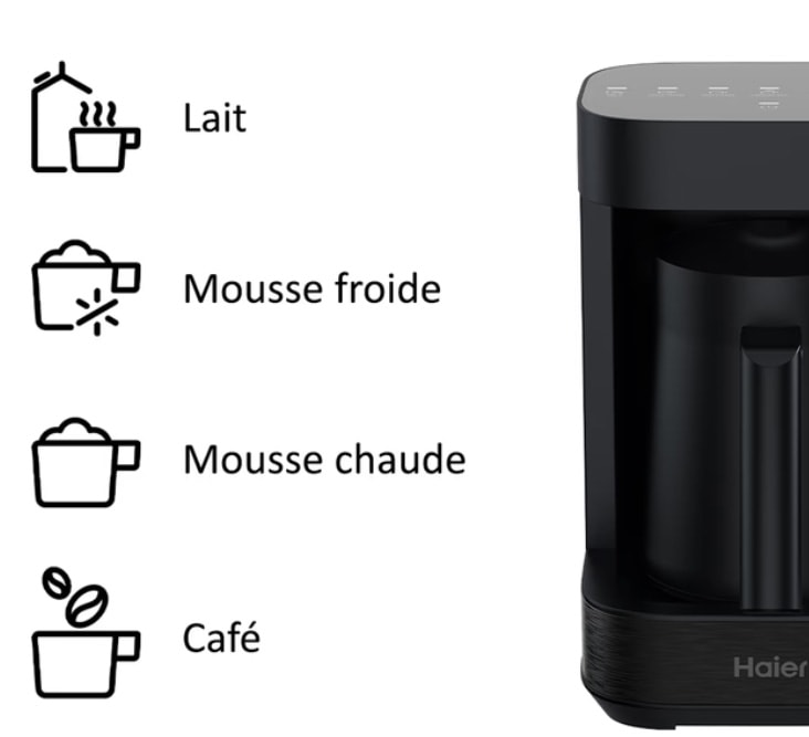 Ensemble petit déjeuner HAIER 700W Polyvalent 7 programmes  - HMB5W4/011