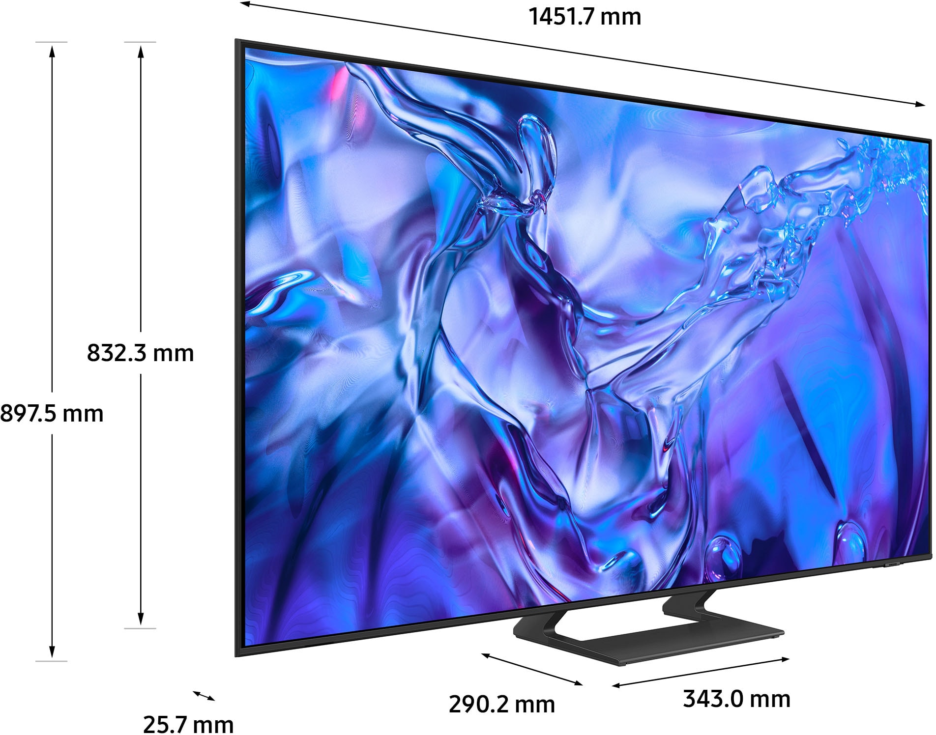 TV LED 4K 138 cm SAMSUNG  - TU55DU8575