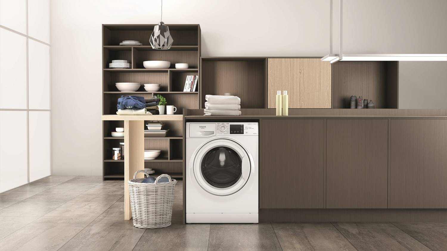 Lave linge sechant Frontal HOTPOINT ARISTON NDB10725WAFR 10kg - NDB10725WAFR