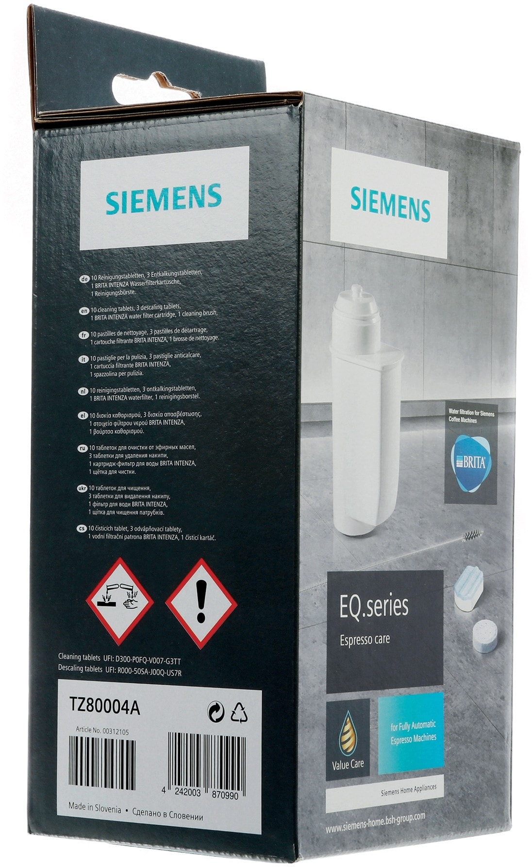 Détartrant cafetière SIEMENS  - TZ80004A